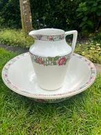 Antiek bloemen lampetstel, Antiek en Kunst, Antiek | Servies los, Ophalen