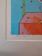 Ingelijste zeefdruk Céline Maat, Antiek en Kunst, Kunst | Litho's en Zeefdrukken, Ophalen of Verzenden