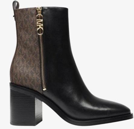 Michael Kors Regan Booties - Maat 40 - ZGAN, Kleding | Dames, Schoenen, Zo goed als nieuw, Lage of Enkellaarzen, Zwart, Ophalen of Verzenden