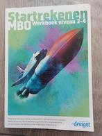 Nieuw werkboek Studiereader Startrekenen MBO niveau 3-4 KDV, Nieuw, Nederlands, Ophalen of Verzenden, Jelte Folkertsma