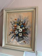 Mooi oude bloemen schilderij, Ophalen of Verzenden