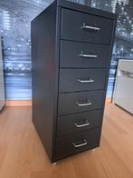 Ikea Helmer ladeblok op wieltjes, Huis en Inrichting, Ophalen, 5 laden of meer, Zo goed als nieuw, Metaal