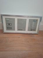 Fotolijst ikea Ribba voor 3 losse foto's of 1 grote, Ophalen of Verzenden, Metaal of Aluminium, Minder dan 50 cm, Minder dan 50 cm