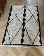 Handgemaakt katoen tapijt, Huis en Inrichting, Stoffering | Tapijten en Kleden, 200 cm of meer, 100 tot 150 cm, Rechthoekig, Wit
