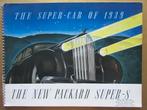 1939 PACKARD SUPER - 8 prestige brochure, Engels, Ophalen of Verzenden, Zo goed als nieuw, Overige merken