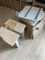 Ikea kallax 4 lades + 1 inzet met deur, Ophalen, Gebruikt