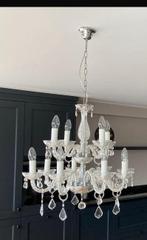 Luxe glaskroonluchter LB 103/12 – 12-lichts, klassiek design, Huis en Inrichting, Lampen | Kroonluchters, Ophalen, Zo goed als nieuw