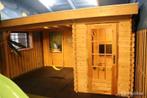 Online Veiling: Woodpro tuinhuis met overkapping - 500x360cm