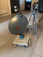 Schotelantenne met toebehoren, Audio, Tv en Foto, Schotelantennes, Ophalen, Gebruikt, (Schotel)antenne, Overige merken