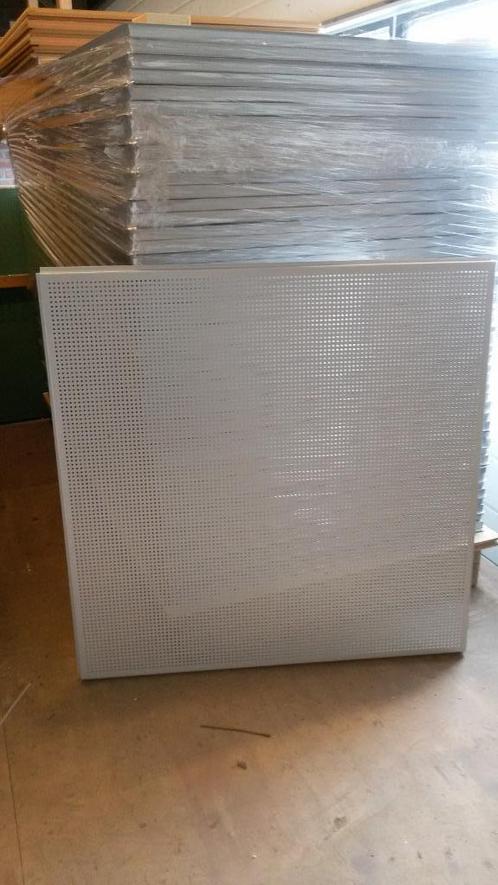 Systeemplafond plaat perfo geperforeerd, Doe-het-zelf en Verbouw, Platen en Panelen, Nieuw, Overige materialen, Minder dan 20 mm