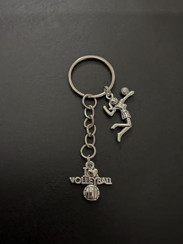 Volleybal sleutelhanger sport bal met 2 hangers beschikbaar voor biedingen