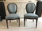 Gerestaureerde medaillon stoeltjes, stoelen, Ophalen