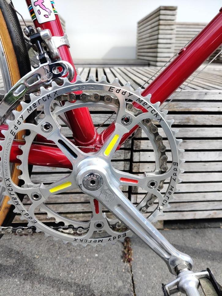 Eddy Merckx racefiets 1980/81, Fietsen en Brommers, Fietsen | Racefietsen, Gebruikt, Overige merken, 10 tot 15 versnellingen, 28 inch