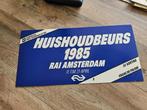 NS spoorwegen reclame bord 40x20, Verzamelen, Spoorwegen en Tramwegen, Ophalen of Verzenden, Gebruikt, Trein, Overige typen