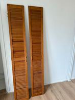 Twee Louvre Deuren - 30cm Breed, Ophalen, Gebruikt, Minder dan 80 cm, Binnendeur
