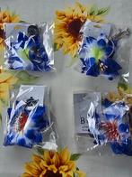Ibiza styl oorbellen, Sieraden, Tassen en Uiterlijk, Oorbellen, Ophalen of Verzenden, Zo goed als nieuw, Blauw, Overige materialen