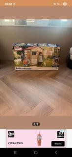 Little Tikes - Build A House Speelhuisje, Kinderen en Baby's, Speelgoed | Buiten | Speelhuisjes, Ophalen of Verzenden, Nieuw, Kunststof