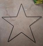 Zwart metalen ster 60-80 cm, Ophalen, Zo goed als nieuw