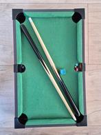 Mini pool tafel, Sport en Fitness, Biljarten en Poolen, Ophalen, Gebruikt, Pooltafel