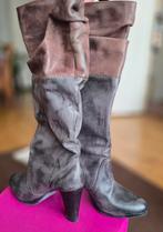 Laarzen 100% leer - VERA GOMMA, Kleding | Dames, Ophalen, Gedragen, Overige kleuren, Hoge laarzen