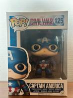 Funko Pop Marvel Captain America #125, Ophalen of Verzenden, Zo goed als nieuw