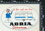 Sticker: Adria - Caravan - Ik ben ook een fan, Overige typen, Ophalen of Verzenden, Zo goed als nieuw
