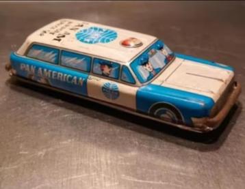 Blikken auto Pan Am Airport Service Car beschikbaar voor biedingen