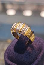 Diamant gouden ring 18k 1.5 ct vs, Ophalen of Verzenden, Nieuw, Goud, Goud