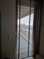 Houten jaloezie 116x260cm -, 100 tot 150 cm, Bruin, 200 cm of meer, Ophalen of Verzenden