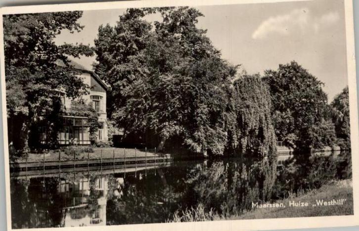 Maarssen Huize westhill, Verzamelen, Ansichtkaarten | Nederland, Ongelopen, Utrecht, 1940 tot 1960, Verzenden