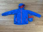 Highlander stow & go regenjas kind blauw 9-10 jaar, Ophalen of Verzenden, Zo goed als nieuw, Jongen of Meisje, Jas