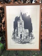 Kees Bastiaans Kerk met begraafplaats Sint Hubert, Antiek en Kunst, Ophalen of Verzenden