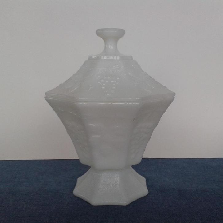 Schaal Bonbonnière Anchor Hocking Art Deco, Antiek en Kunst, Antiek | Glas en Kristal, Ophalen of Verzenden