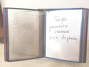 5 Tarifold presentatie standaards beschikbaar voor biedingen