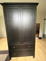 Kledingkast Hemnes Ikea donkerbruin, 100 tot 150 cm, Zo goed als nieuw, 150 tot 200 cm, Overige houtsoorten