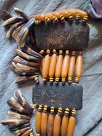 Originele Stammen riem tanden en Been papua new guinea, Antiek en Kunst, Ophalen of Verzenden
