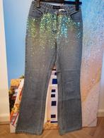 Spijkerbroek, glitters broek, jeans Modern Woman, 36, S, nw, Blauw, W28 - W29 (confectie 36), Ophalen of Verzenden, Zo goed als nieuw