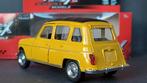 Renault 4 R4 jaune 1;36 Welly Pol, Verzenden, Zo goed als nieuw