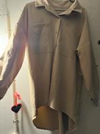 Nooit gedragen beige (oversized) blouse jurk XL, Nieuw, Ophalen of Verzenden