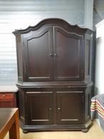 Nette toogkast (donkerbruin), Huis en Inrichting, Kasten | Buffetkasten, Ophalen, Gebruikt, 150 tot 200 cm, 150 tot 200 cm