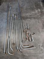 ijzeren buizen met koppelstukken, Doe-het-zelf en Verbouw, Buizen en Afvoer, Ophalen, Overige materialen, Gebruikt, Overige typen