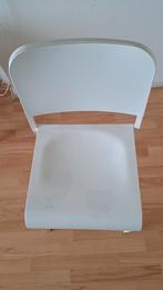 Witte IKEA stoelen, 4 stuks, Huis en Inrichting, Stoelen, Ophalen, Gebruikt, Wit