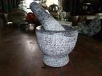 grote granieten vijzel 12 x 13 cm gewicht 3,5 kg, Huis en Inrichting, Keuken | Keukenbenodigdheden, Ophalen of Verzenden, Nieuw