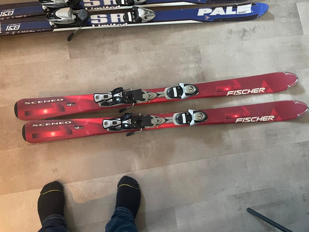 Fishcher sceneo, Sport en Fitness, Skiën en Langlaufen, 140 tot 160 cm, Fischer, Ophalen of Verzenden, Zo goed als nieuw