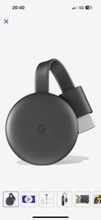Google Chromecast 3 Smart - TV-dongle - Full HD / Zwart, HDMI, Zonder harde schijf, Ophalen of Verzenden, Zo goed als nieuw