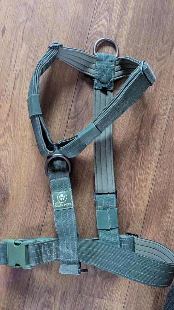 Honden tuig spark paws groen maat L, Dieren en Toebehoren, Honden-accessoires, Ophalen of Verzenden