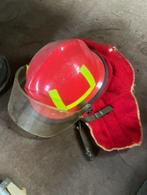Brandweer helm ex Marine, Ophalen of Verzenden, Landmacht, Nederland, Helm of Baret