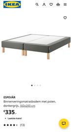 Espevär IKEA boxspring 160x200cm, Ophalen, Tweepersoons, Zo goed als nieuw, 200 cm