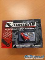OCD/LCD Monitor Cougar 7 Inch hoofdsteun monitor, Auto diversen, -, -, Nieuw, Ophalen of Verzenden