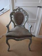 Oude 'troon' stoel - Opknapper, Ophalen